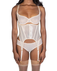 Sheer Corset Garter, Beta