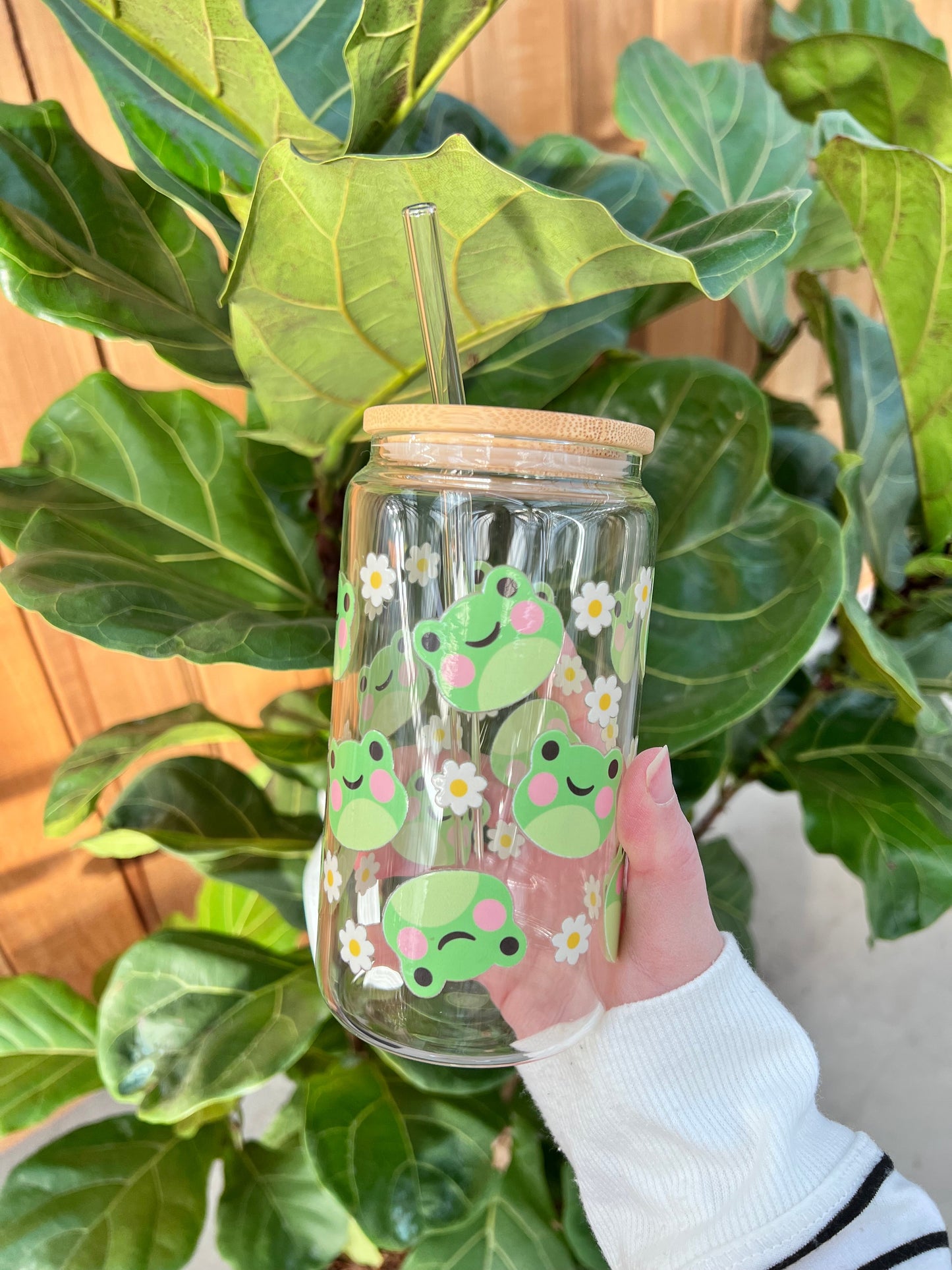 Verre grenouille