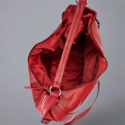 Grand sac hobo à bandoulière