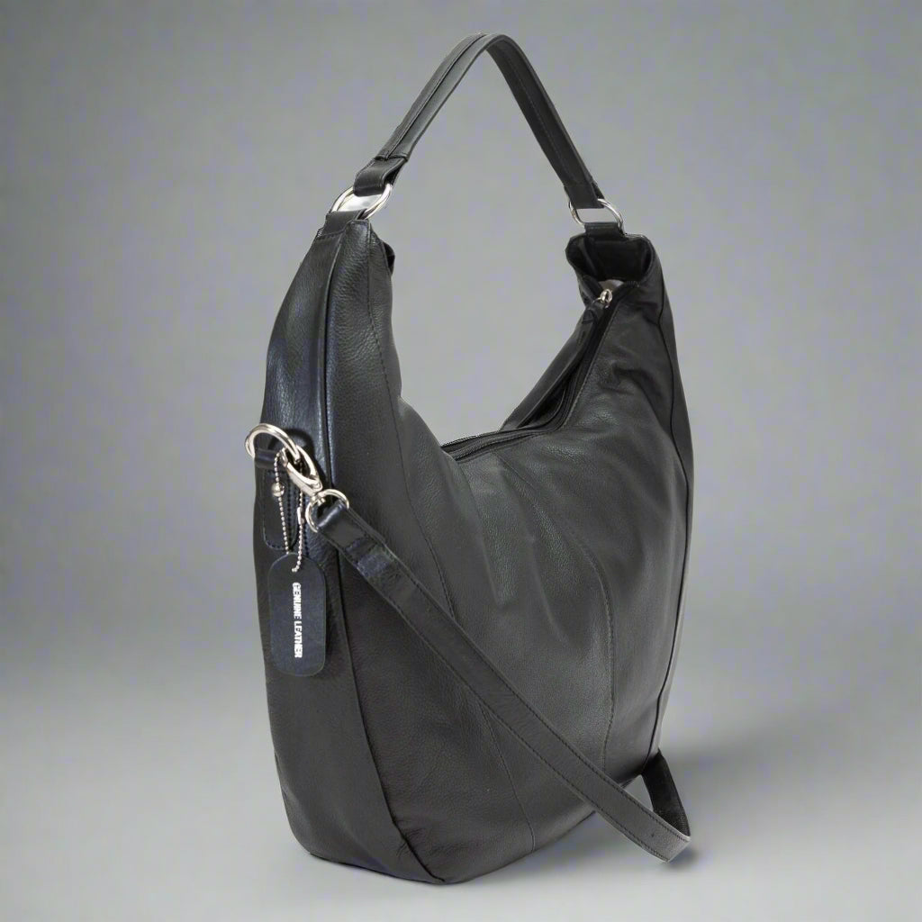 Grand sac hobo à bandoulière
