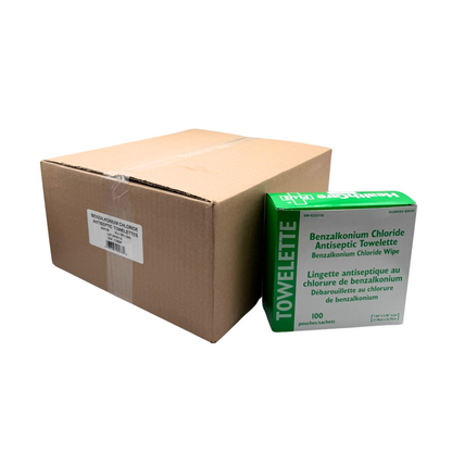 HealthCare Plus BZK Antiseptic Wipes