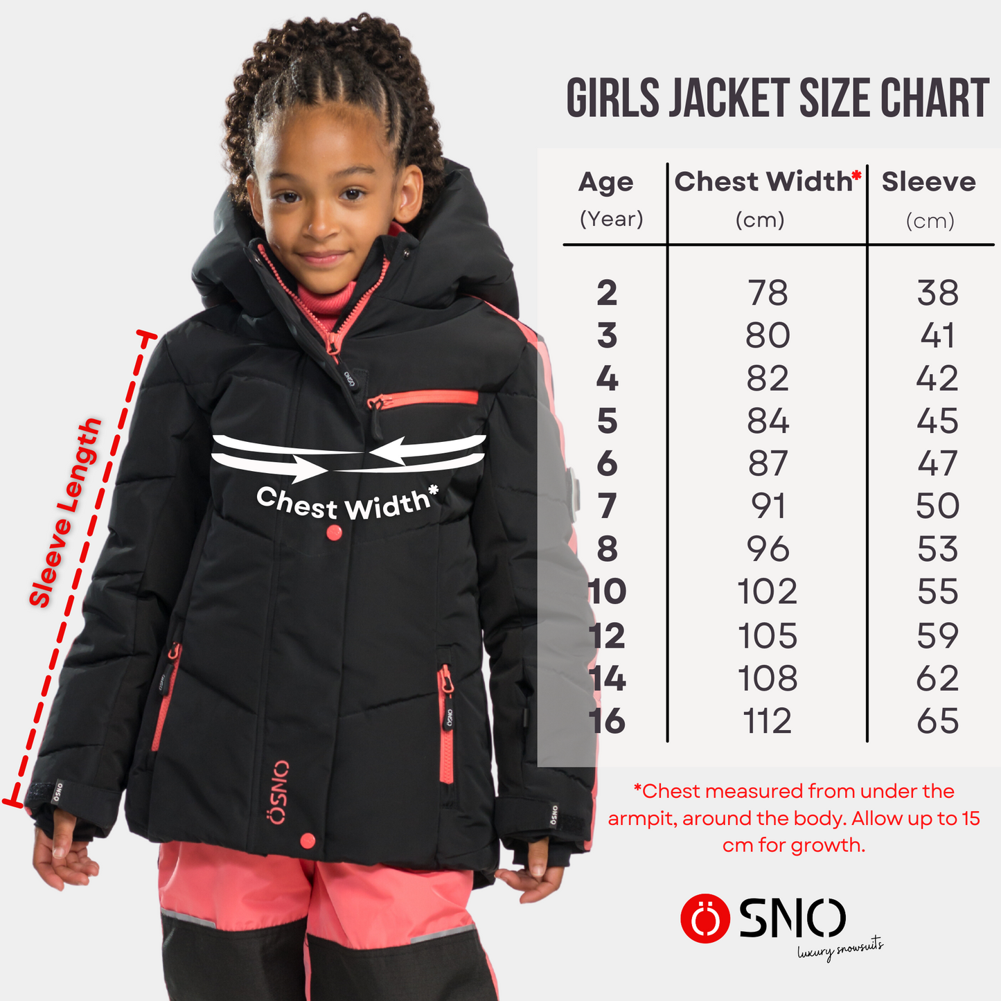 Combinaison de ski de luxe Siena - Veste et pantalon de neige
