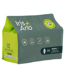 Lot (34) - Serviettes super absorbantes 100% biologiques - Sachet refermable