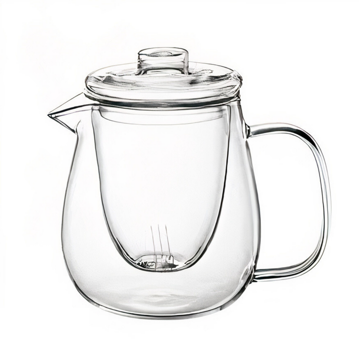 Théière en verre avec infuseur 600 ml