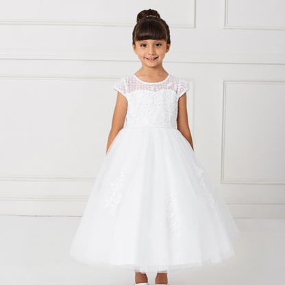 Robe de cérémonie fille Leila Lace