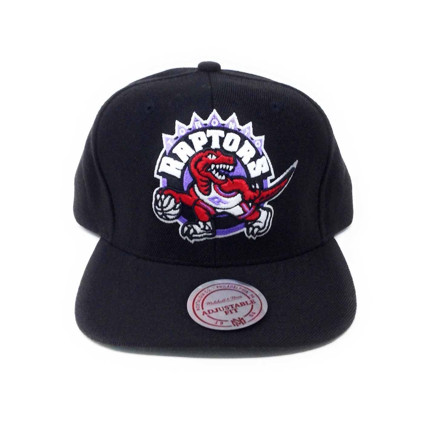 Casquette Mitchell & Ness Toronto Raptors Retro Logo Rouge/Violette/Noire
