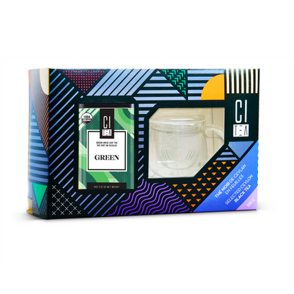 Coffret Cadeau Tasse à Thé pour Thé Vert en Vrac & Infusion