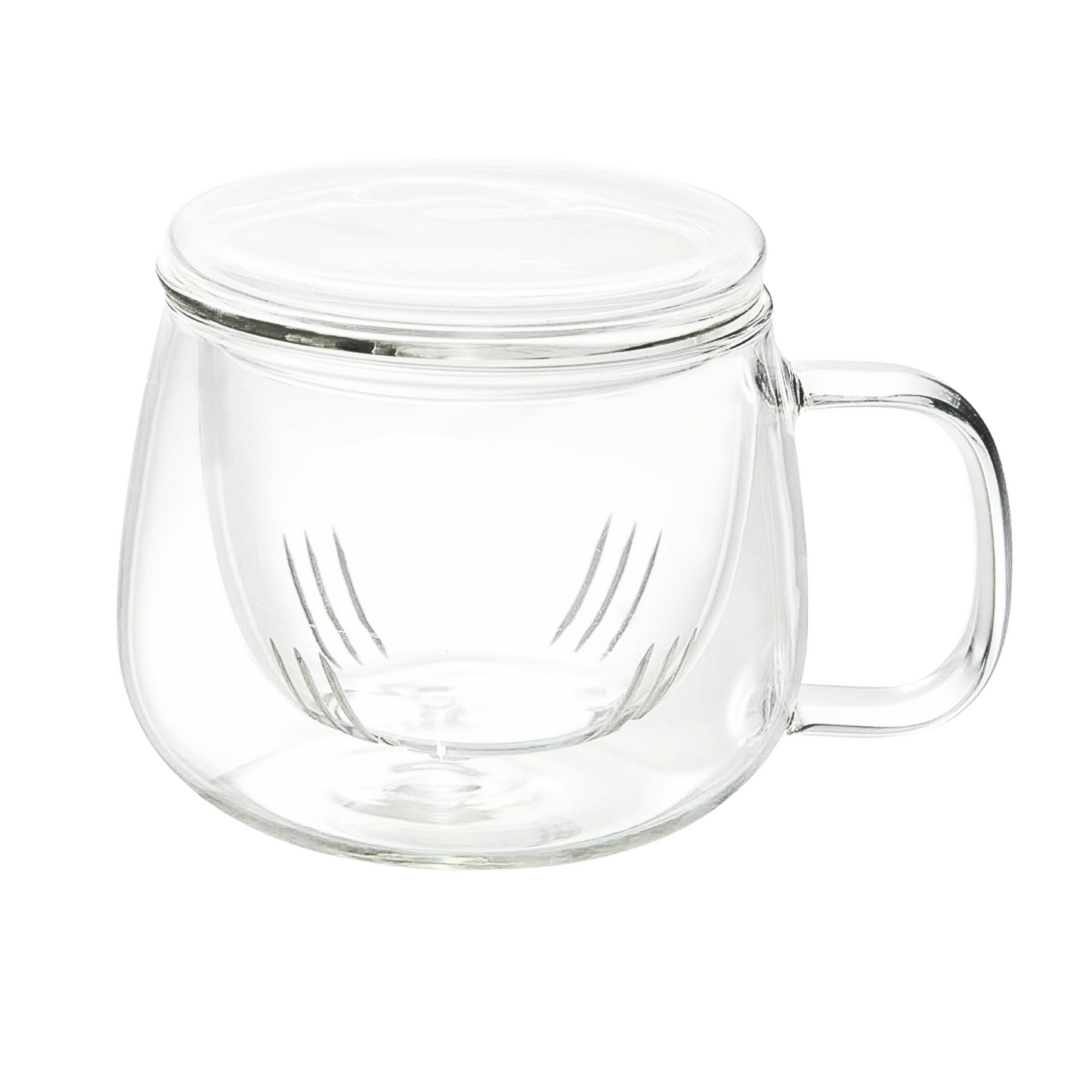 Tasse à thé en verre avec infuseur pour thé en vrac