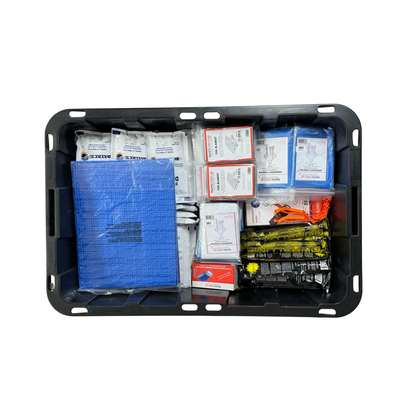 Kit de survie de base pour salle de classe, 25 personnes, 12 heures