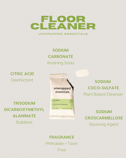 Floor Cleaner Tablets by Unwrapped Essentials