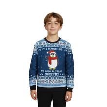 Pull Pingouin pour Garçon avec Pompon