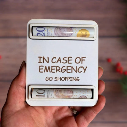 Christmas Cash Gift Ornaments Wooden Creativity