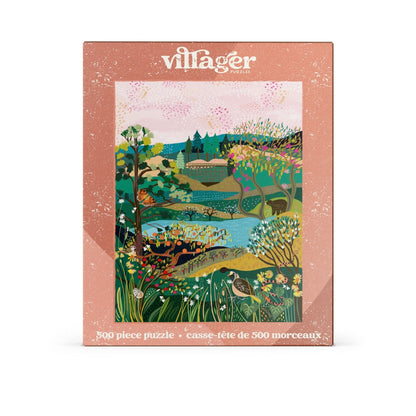 Vallée de l'Okanagan | Puzzle de 500 pièces pour adultes | Conçu au Canada par Anja Jane