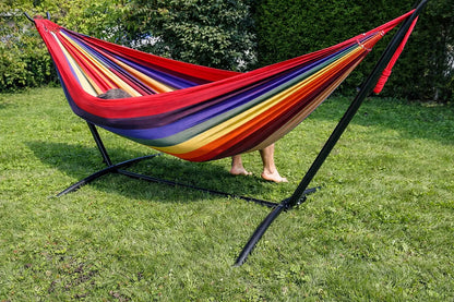 Hamac double brésilien de luxe avec support universel