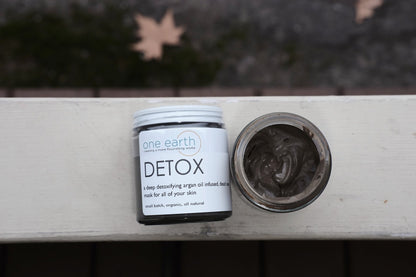 DÉTOX – Masque à l'argile de la mer Morte et à l'huile d'argan