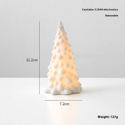 Ceramic Christmas Village – Luminous Desktop Holiday Decoration, 5 Styles