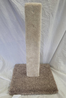 Model 27 - 24" Two-Toned Carpeted Cat Scratch Post