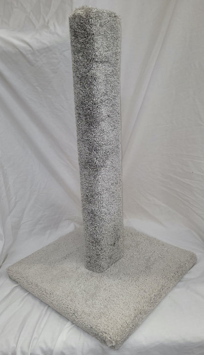 Model 27 - 24" Two-Toned Carpeted Cat Scratch Post