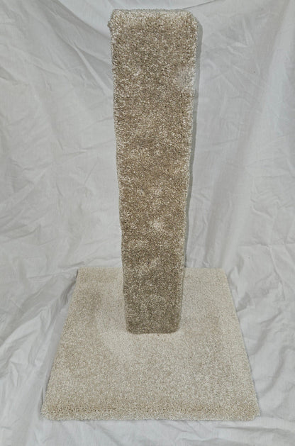 Model 27 - 24" Two-Toned Carpeted Cat Scratch Post