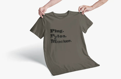 T-shirt Pylon Mucker – Joueur de hockey assidu – Hockey col bleu – Hockey bâton d'érable – Cadeau pour vrai fan