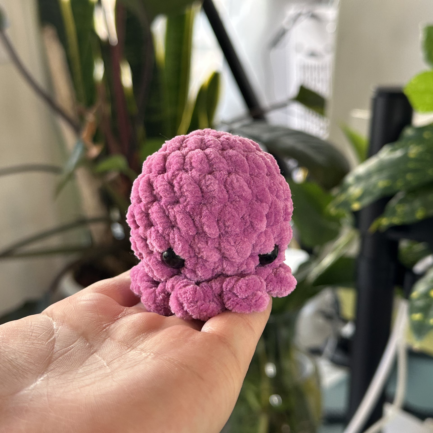 Crochet Mini Octopus Keychain Pattern PDF Download Beginner Friendly