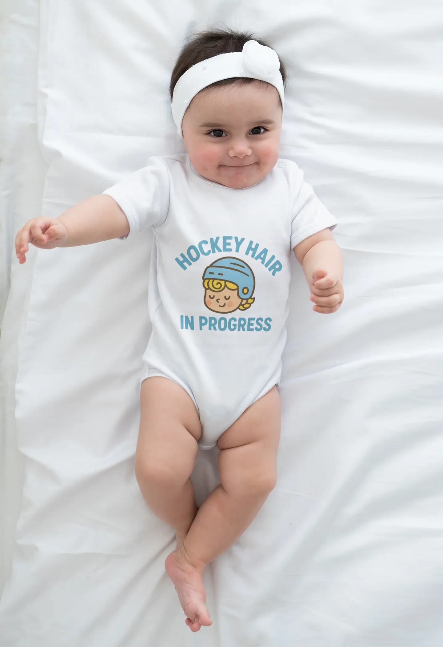 Grenouillère bébé Maple Stick – Future star du hockey