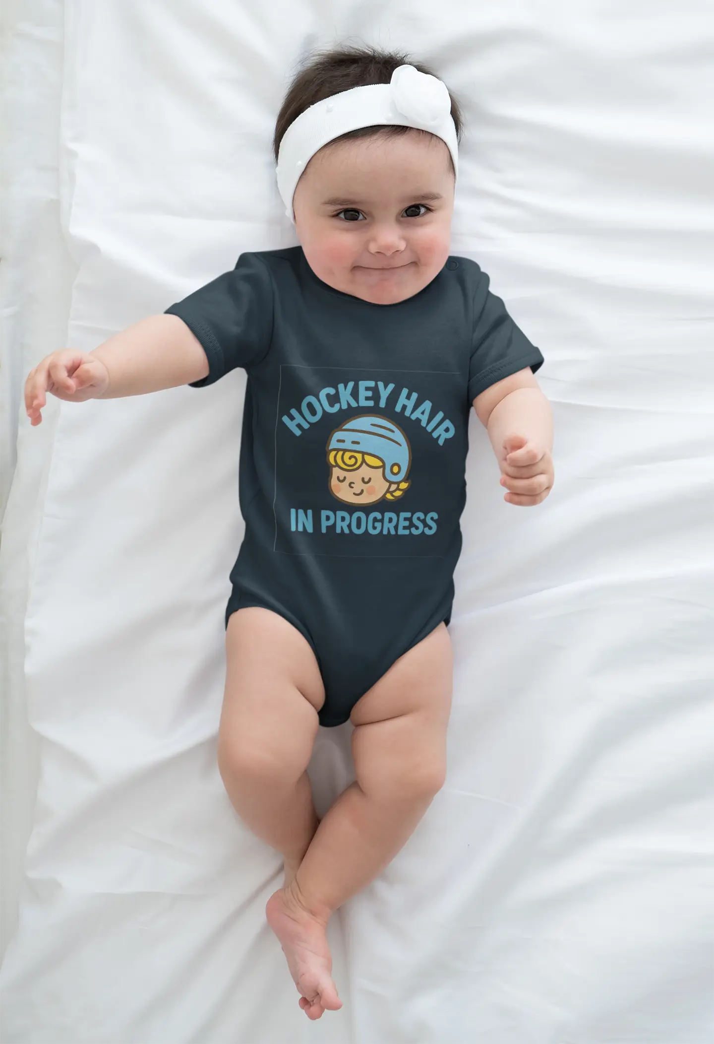 Grenouillère bébé Maple Stick – Future star du hockey