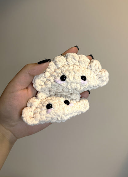 Crochet Empanada/Dumpling Keychain (Gyoza/Jamaican Patty/Pierogie)