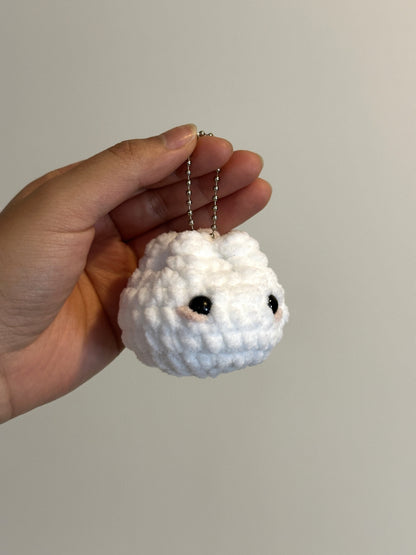 Crochet Bao Keychain (Dumpling/Steamed Bun/Siopao)