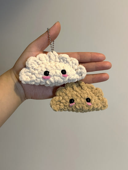 Crochet Empanada/Dumpling Keychain (Gyoza/Jamaican Patty/Pierogie)