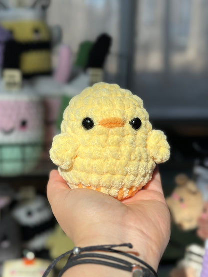 Crochet Mini Chick Plushie