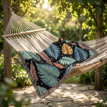 Feathered Leaves Woven Blanket