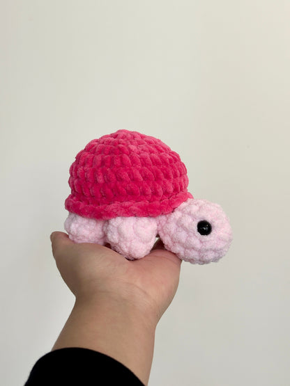 Crochet Turtle Plushie: Handmade Sushi Turtle Toy