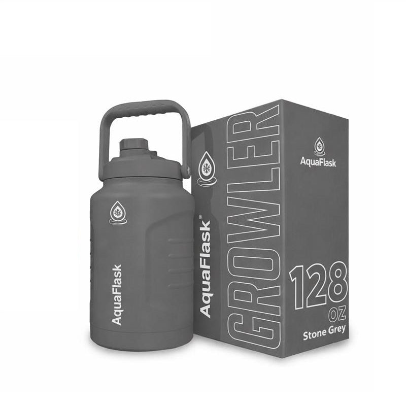 Bouteilles d'eau isothermes sous vide AquaFlask Original 3785 ml (128 oz)