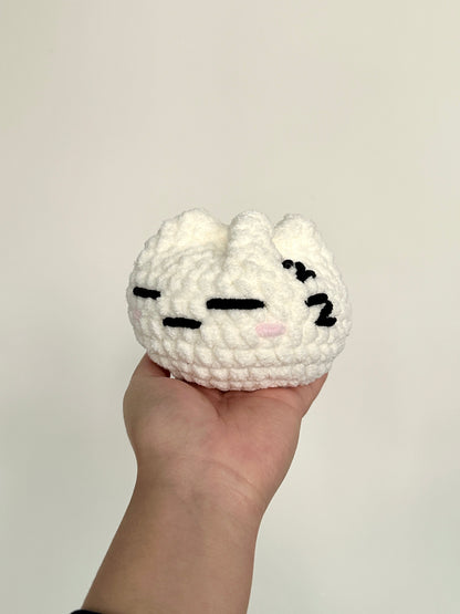Crochet Emotional Bao Plushie (Dumpling/Steamed Bun/Siopao)