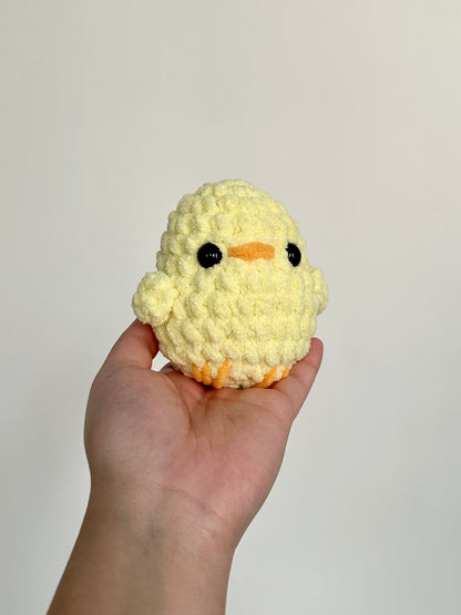 Crochet Mini Chick Plushie