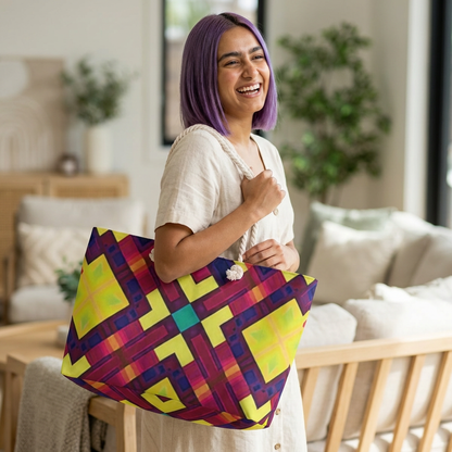 Sac de Voyage Kaléidoscope Géo Éclatant