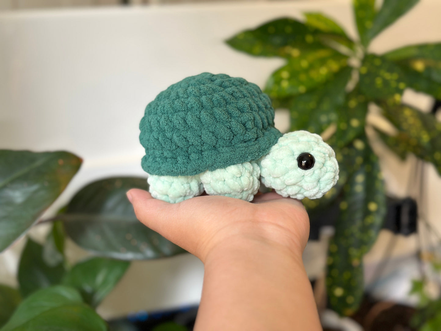 Crochet Turtle Plushie Pattern PDF Download Beginner Friendly
