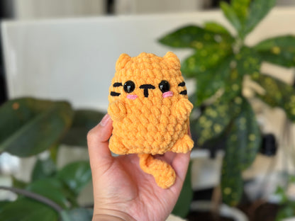 Crochet Mini Cat Plushie