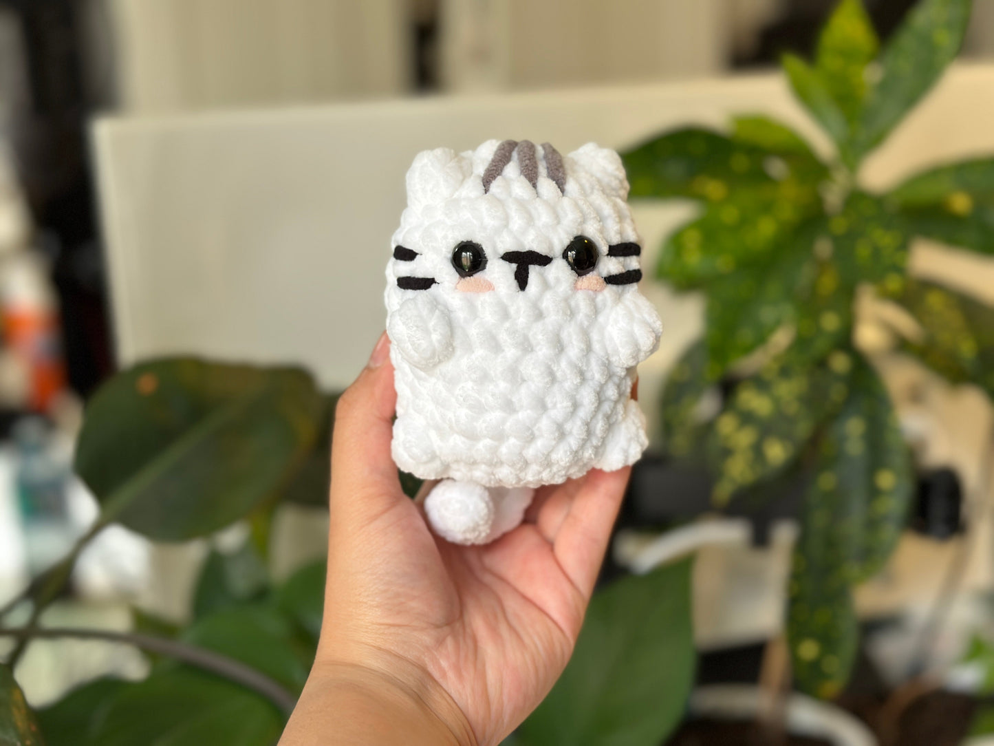 Crochet Mini Cat Plushie