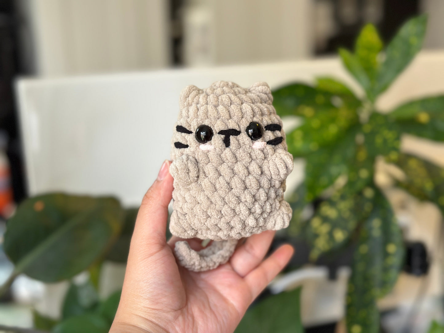 Crochet Mini Cat Plushie