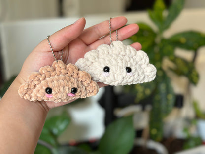 Crochet Empanada/Dumpling Keychain (Gyoza/Jamaican Patty/Pierogie)