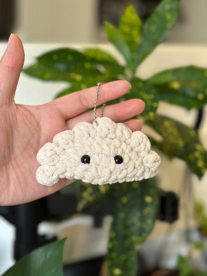 Crochet Empanada/Dumpling Keychain (Gyoza/Jamaican Patty/Pierogie)