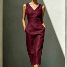 Women's Fashion Solid Color Dress – Elegant Casual Everyday Dress