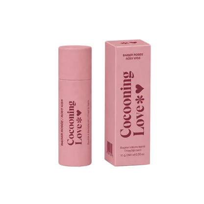 Baume à lèvres teinté - Baiser rosée