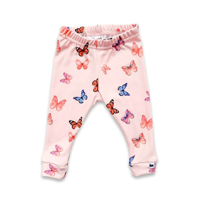 Baby Bamboo Leggings | Eucalyptus Gingham