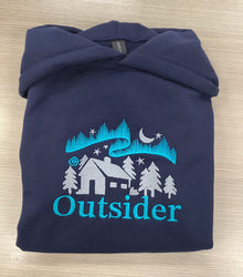 Navy Outsider Camping Hoodie