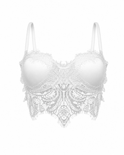 Scallop Lace Push Up Bra, Rigel