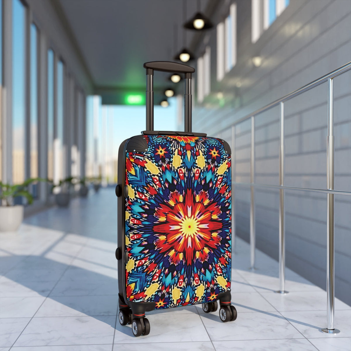 Valise rigide — Bagage cabine de voyage Vibrant Kaleidoscope