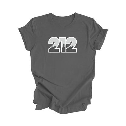 212 New York City USA Area Code City Skyline Gift - Unisex T-Shirt - Inspired X